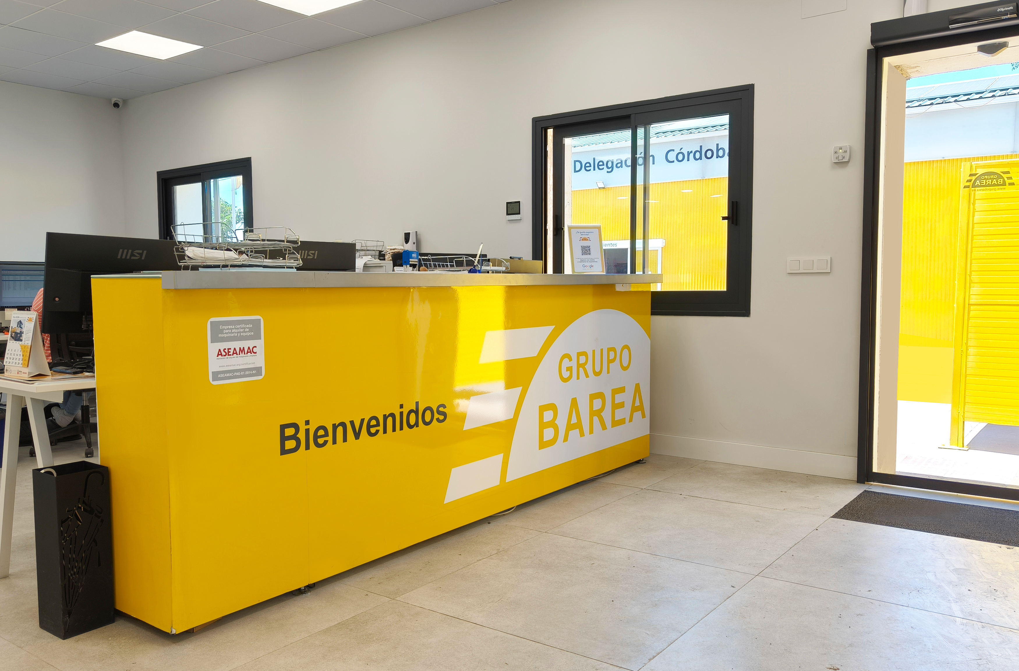 Remodelación de la delegación de Grúas Barea en Córdoba